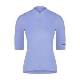 SHIMANO Cycling short sleeve jersey - ELEMENTO - light blue