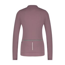 SHIMANO Cycling winter long sleeve jersey - KAEDE THERMAL LONG - purple