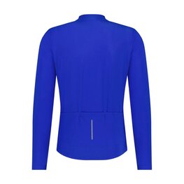 SHIMANO Cycling summer long sleeve jersey - ELEMENT LONG - blue