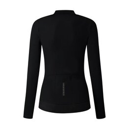 SHIMANO Cycling winter long sleeve jersey - ELEMENT LONG - black