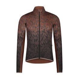 SHIMANO Cycling summer long sleeve jersey - EVOLVE WIND LIGHT - brown