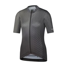 SHIMANO Cycling short sleeve jersey - YURI - grey