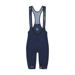 SHIMANO Cycling bib shorts - COLORE - blue