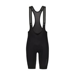 SHIMANO Cycling bib shorts - VERTEX THERMAL SHORTS - black