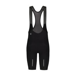 SHIMANO Cycling bib shorts - VERTEX THERMAL SHORTS - black