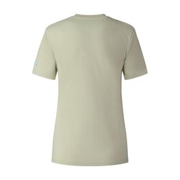 SHIMANO Cycling short sleeve t-shirt - TEE - beige