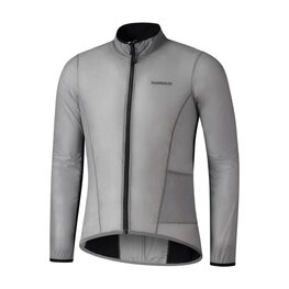 SHIMANO Cycling windproof jacket - BEAUFORT WINDBREAKER LIGHT - grey