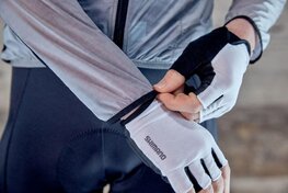 SHIMANO Cycling windproof jacket - BEAUFORT WINDBREAKER LIGHT - grey