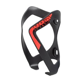 PRO Cycling bottle cage - AL BOTTLE CAGE - black/red