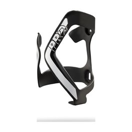 PRO Cycling bottle cage - AL SIDE LEFT - black/white