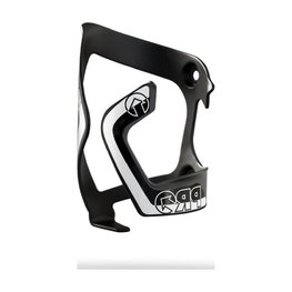 PRO Cycling bottle cage - AL SIDE RIGHT - black/white