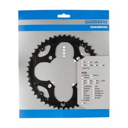 SHIMANO chainring - CHAINRING M361 48 - black