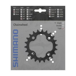 SHIMANO chainring - DEORE M590 22 - black