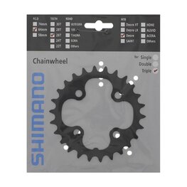 SHIMANO chainring - DEORE M590 26 - black