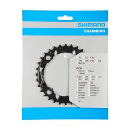 SHIMANO chainring - DEORE M590 32 - black