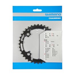 SHIMANO chainring - DEORE M590 36 - black