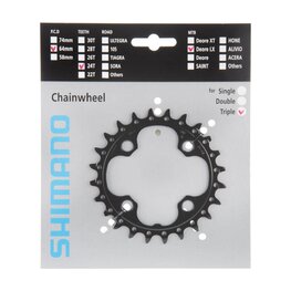 SHIMANO chainring - SLX M660 24 - black