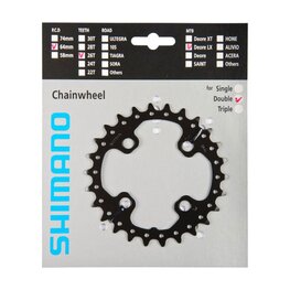 SHIMANO chainring - SLX M670 26 - black
