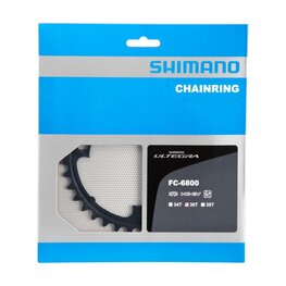 SHIMANO chainring - ULTEGRA 6800 36 - black