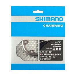 SHIMANO chainring - DEORE XT M8000 24 - black