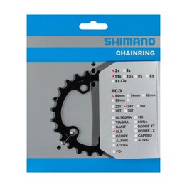 SHIMANO chainring - SLX M7000 24 - black