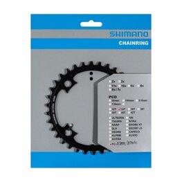 SHIMANO chainring - STEPS SM-CRE80 34 - black