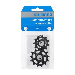 SHIMANO pulleys for the derailleur - PULLEYS RDRX810 - black