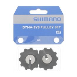 SHIMANO pulleys for the derailleur - PULLEYS SLX/DEORE - black