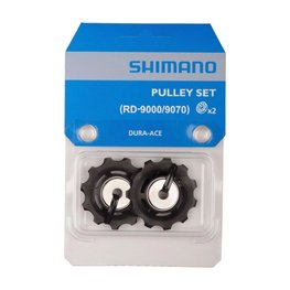 SHIMANO pulleys for the derailleur - PULLEYS RD-9000/9070 - black