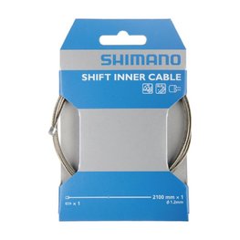SHIMANO shift cable - CABLE MTB/ROAD 1,2x2100mm - silver