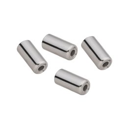 SHIMANO end for bowden - PLASTIC BOWDEN 100  - silver