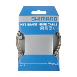 SHIMANO brake cable - BRAKE CABLE MTB 1,6x2050mm - silver