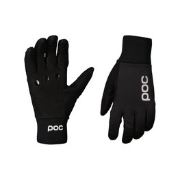 POC Cycling long-finger gloves - THERMAL LITE - black