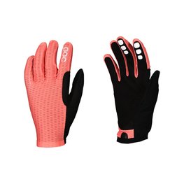 POC Cycling long-finger gloves - SAVANT MTB - red/black