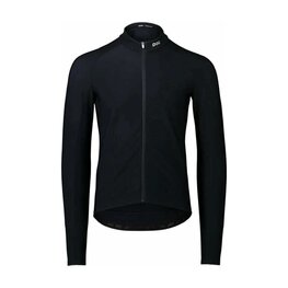 POC Cycling winter long sleeve jersey - RADIANT - black