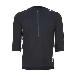 POC Cycling short sleeve jersey - RESISTANCE ENDURO 3/4 - black