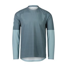POC Cycling summer long sleeve jersey - ESSENTIAL MTB - blue