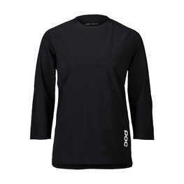 POC Cycling short sleeve jersey - RESISTANCE 3/8 - black