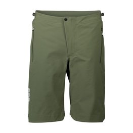 POC Cycling shorts without bib - ESSENTIAL ENDURO - green