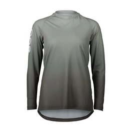 POC Cycling summer long sleeve jersey - ESSENTIAL MTB LITE  - grey