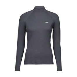 POC Cycling long sleeve t-shirt - MOCK NECK JERSEY W - grey
