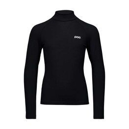 POC Cycling long sleeve t-shirt - MOCK NECK JERSEY Y - black