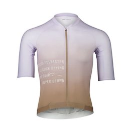 POC Cycling short sleeve jersey - PRISTINE PRINT - brown/purple