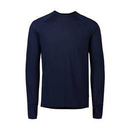 POC Cycling winter long sleeve jersey - LIGHT MERINO - blue