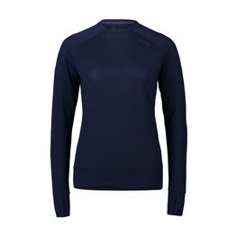 POC Cycling winter long sleeve jersey - LIGHT MERINO - blue