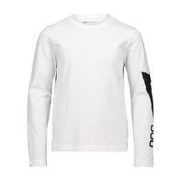 POC Cycling long sleeve t-shirt - TEE LS JR - white