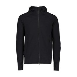 POC hoodie - MERINO ZIP HOOD - black