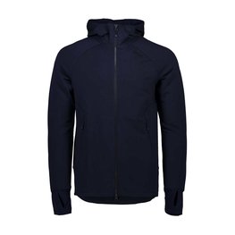 POC hoodie - MERINO ZIP HOOD - blue