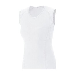 GORE Cycling sleeve less t-shirt - M BL - white