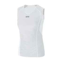 GORE Cycling sleeve less t-shirt - M GWS BL - white